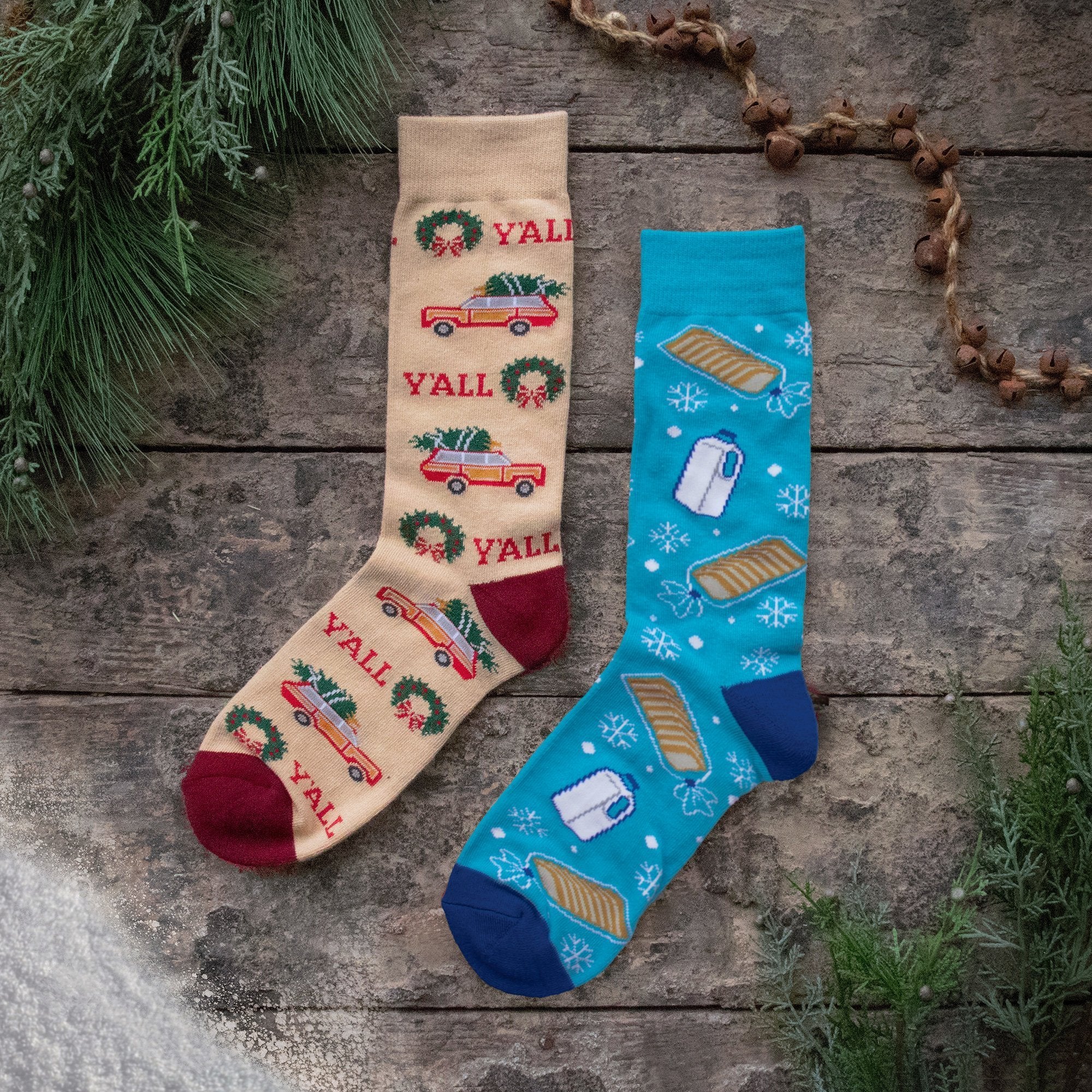New Y'ALLiday Socks for the Holidays!