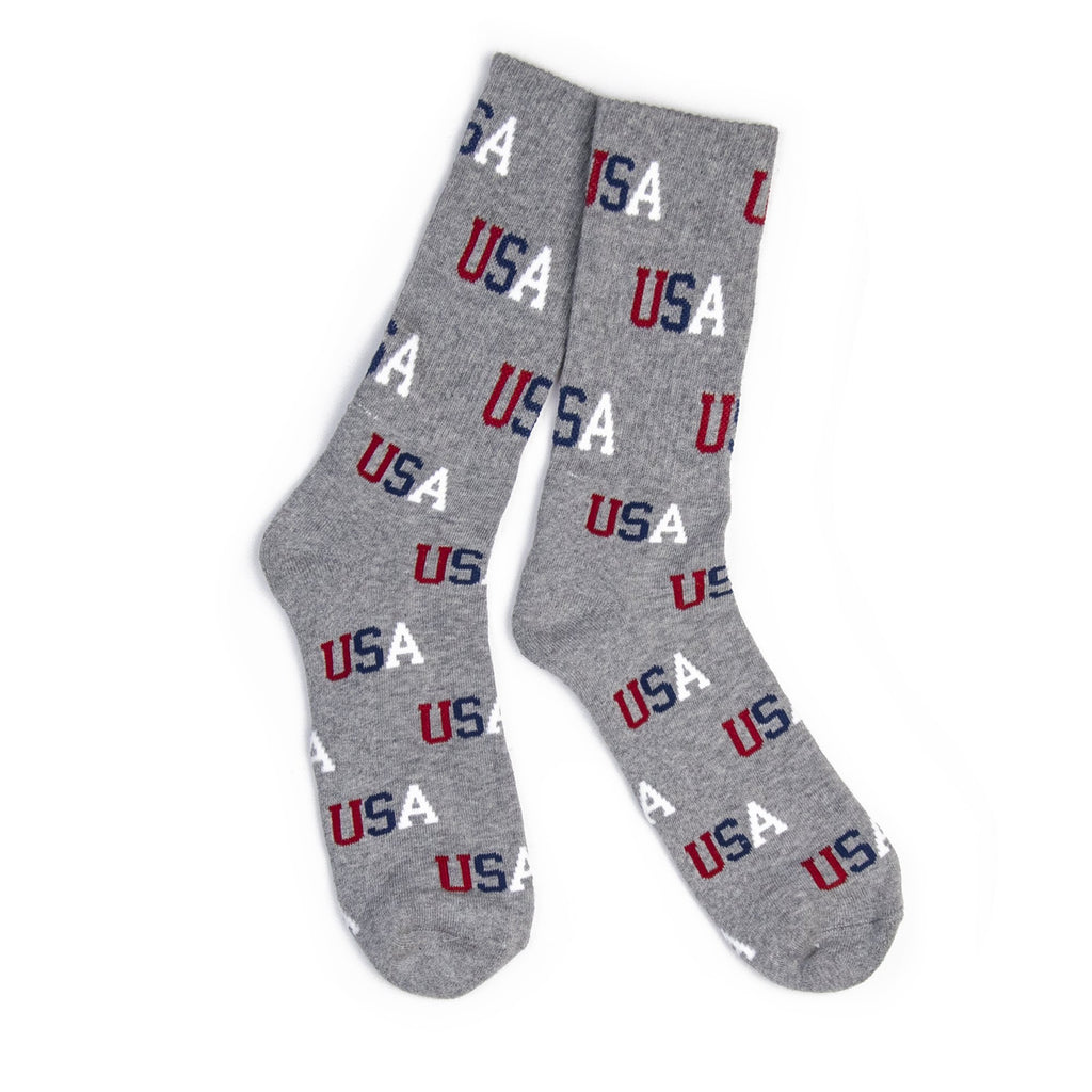 USA Socks (Grey)-socks-Southern Socks