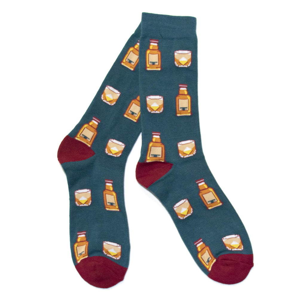 Bourbon On The Rocks Socks-socks-Southern Socks