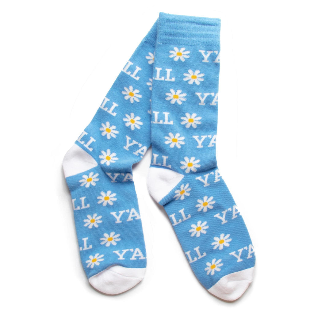 Daisy Y'all Socks-socks-Southern Socks