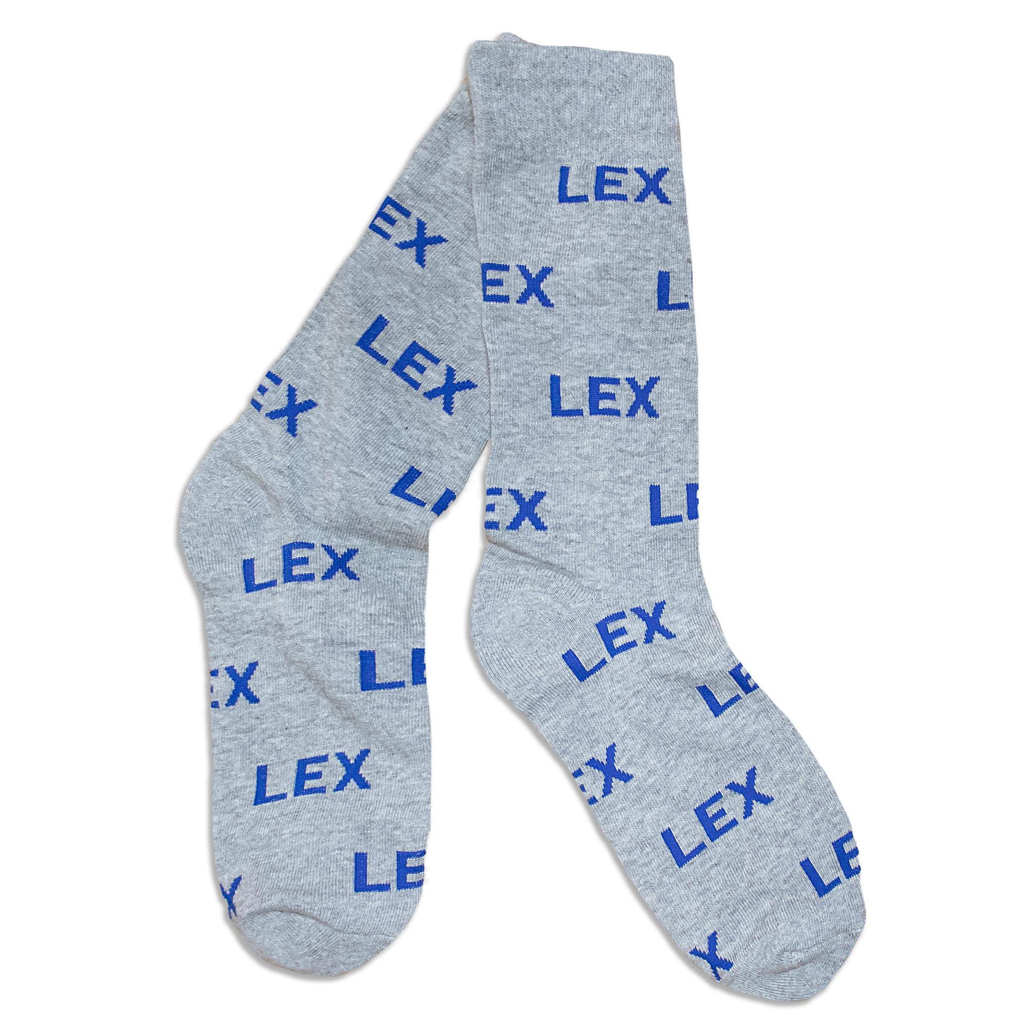 LEX Socks (Grey and Royal)-socks-Southern Socks