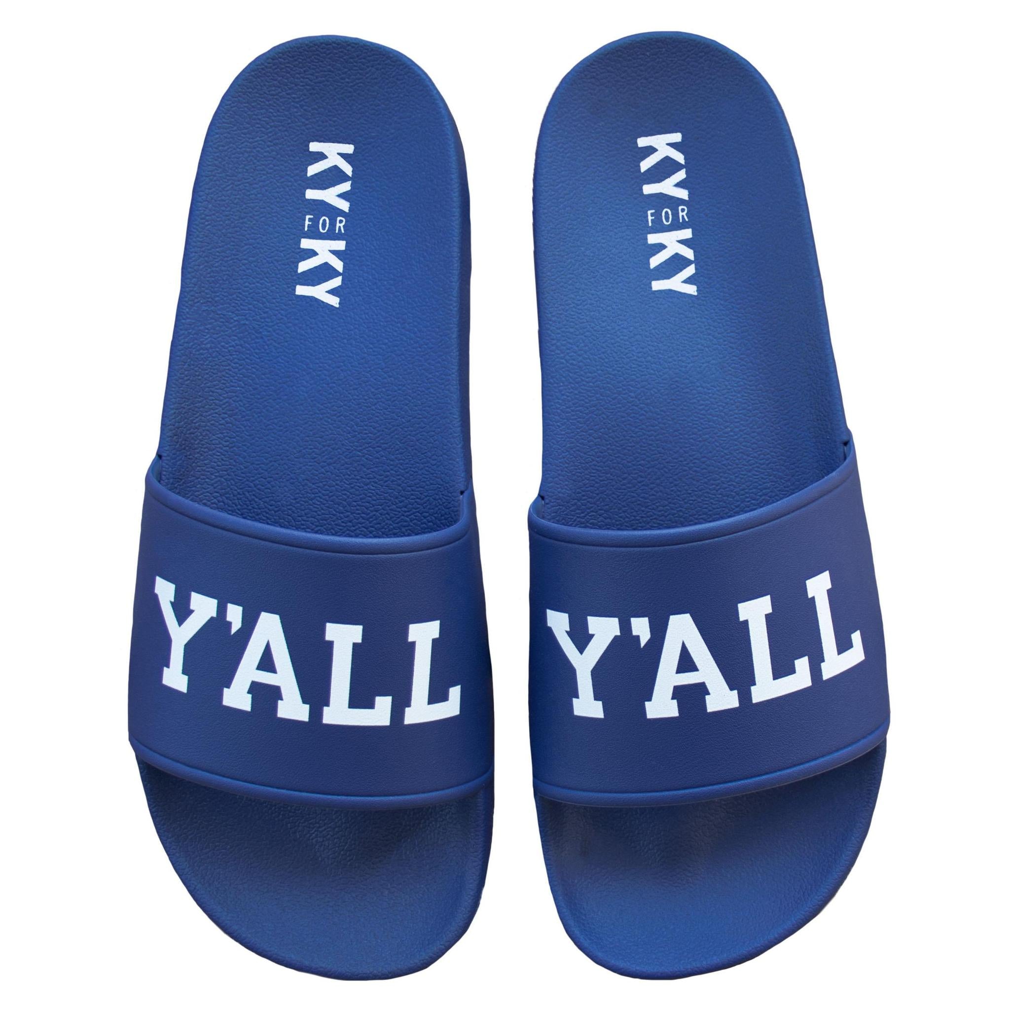 Y'all Slide Sandals-Southern Socks